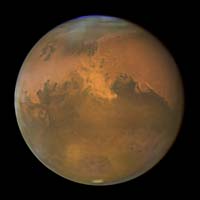 A Dust Storm on Mars